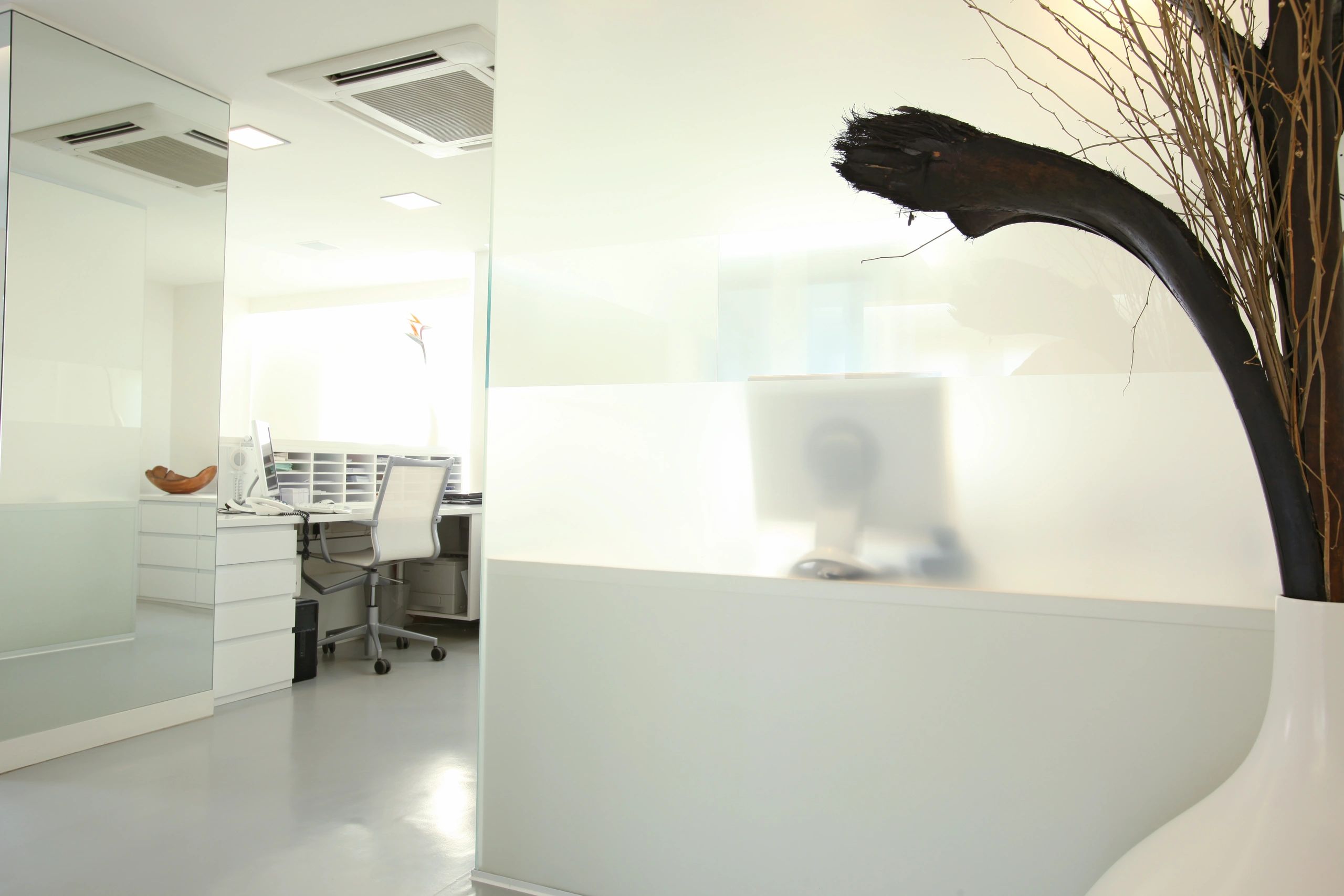 dermatology clinic interior