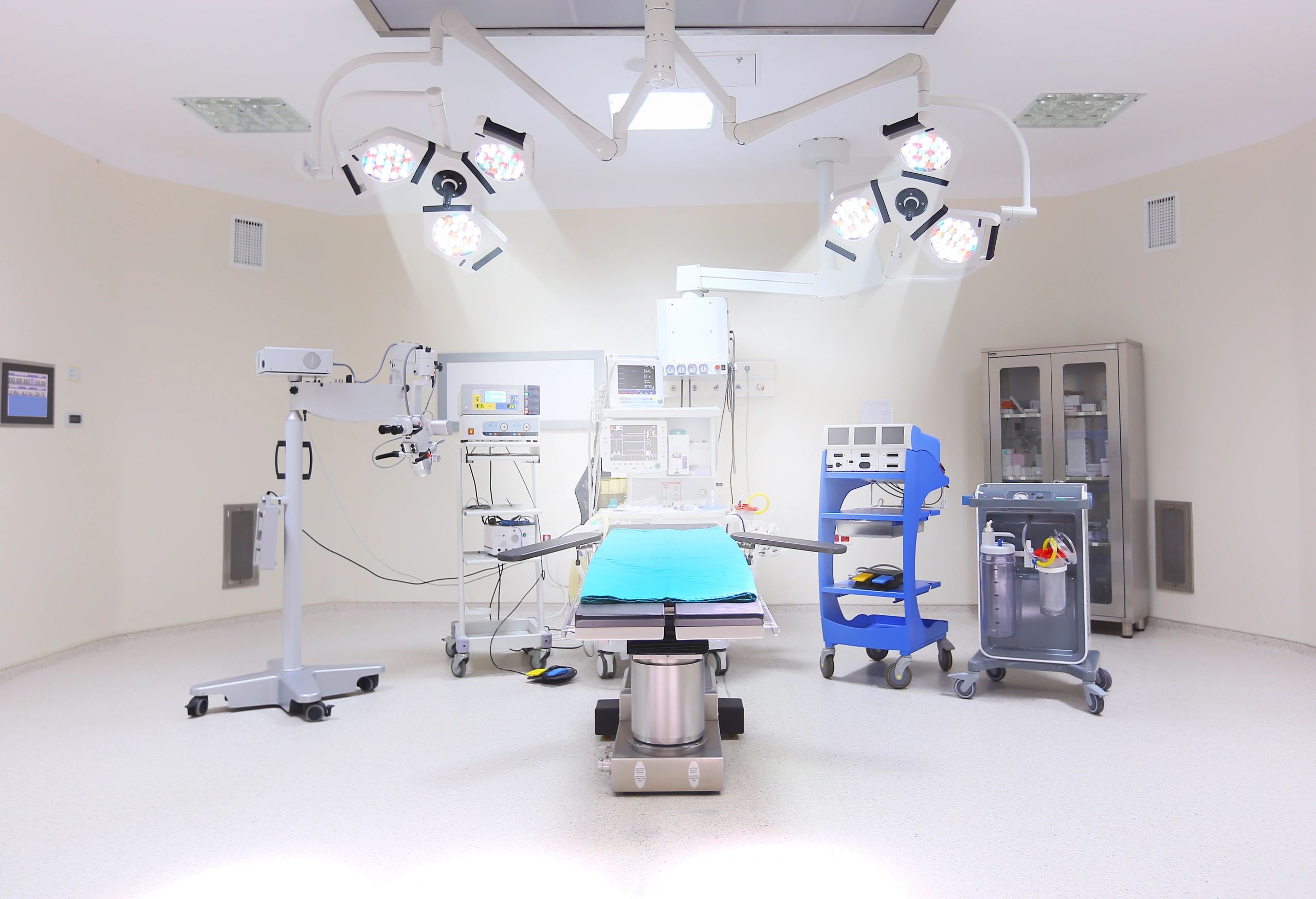modern dermatology clinic interior clean