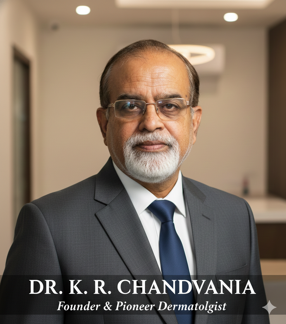 Dr. K R Chandvania, Founder & Chief Dermatologist at Pallavi Laser Centre
